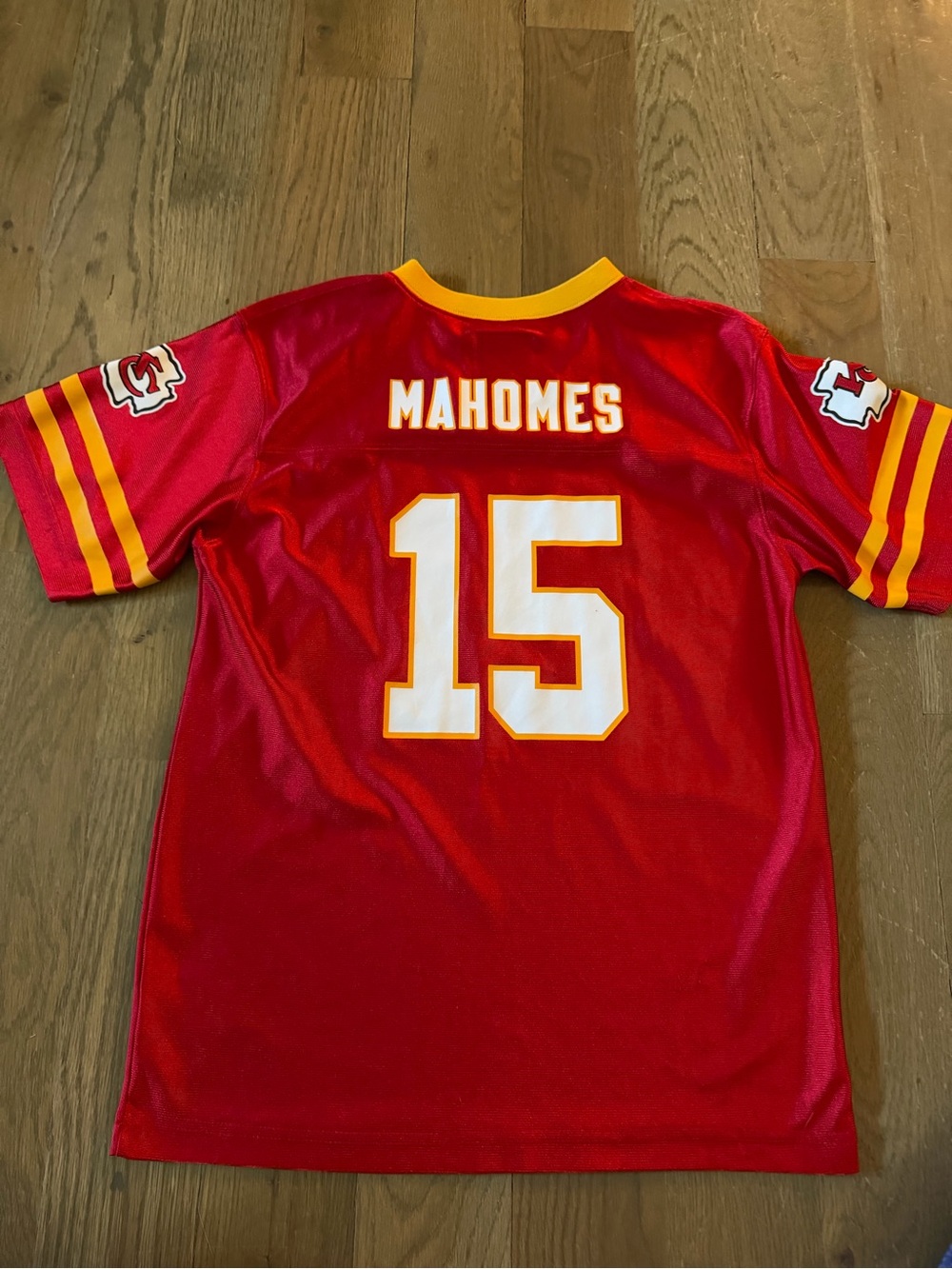 NFL Kansas City Chiefs Mahomes #15 Youth XL Football Jersey KC